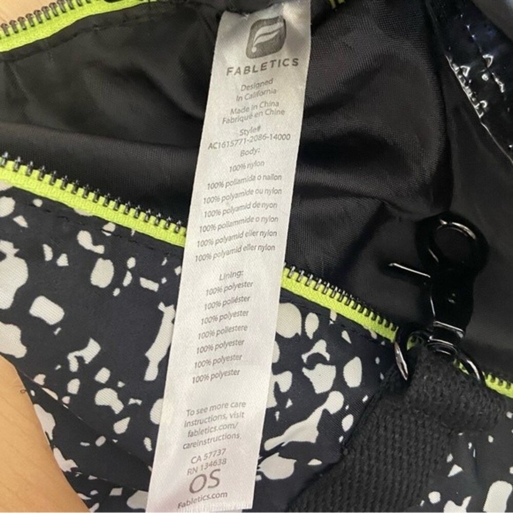 Fabletics The Riley Backpack in Black Paint - Picture 11 of 13